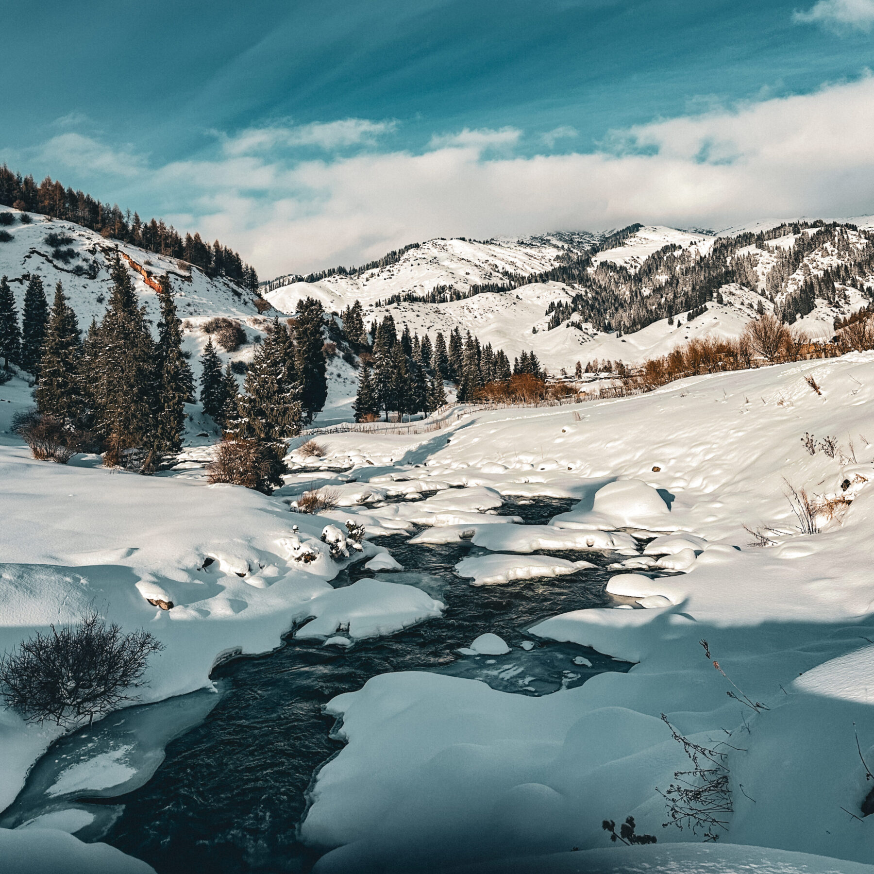 Winter Kyrgyzstan